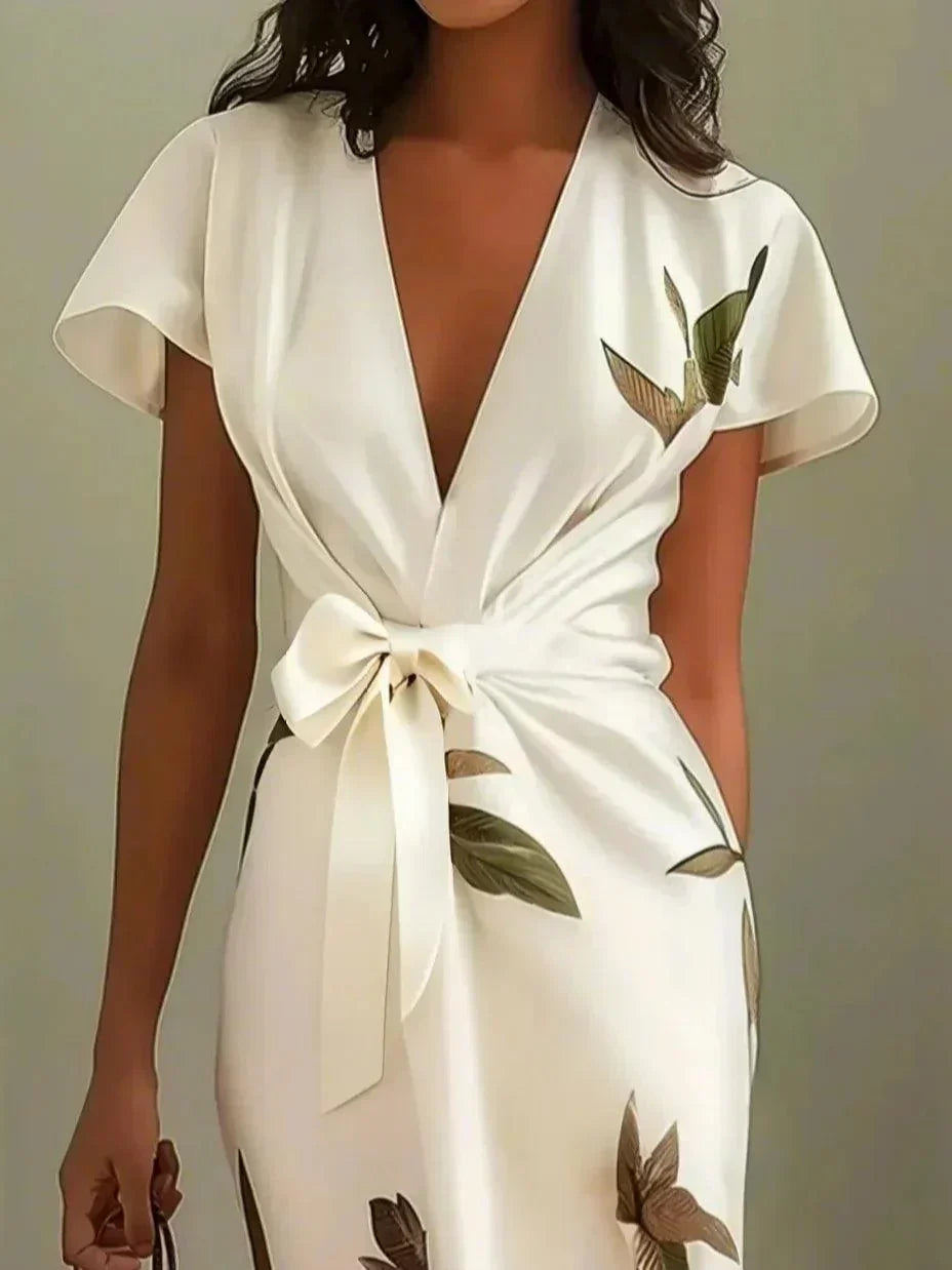 Héloïse | Robe Portefeuille Élégante