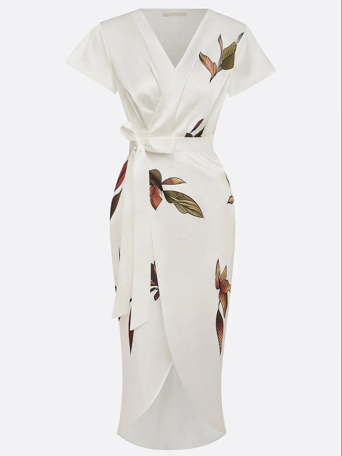 Héloïse | Robe Portefeuille Élégante