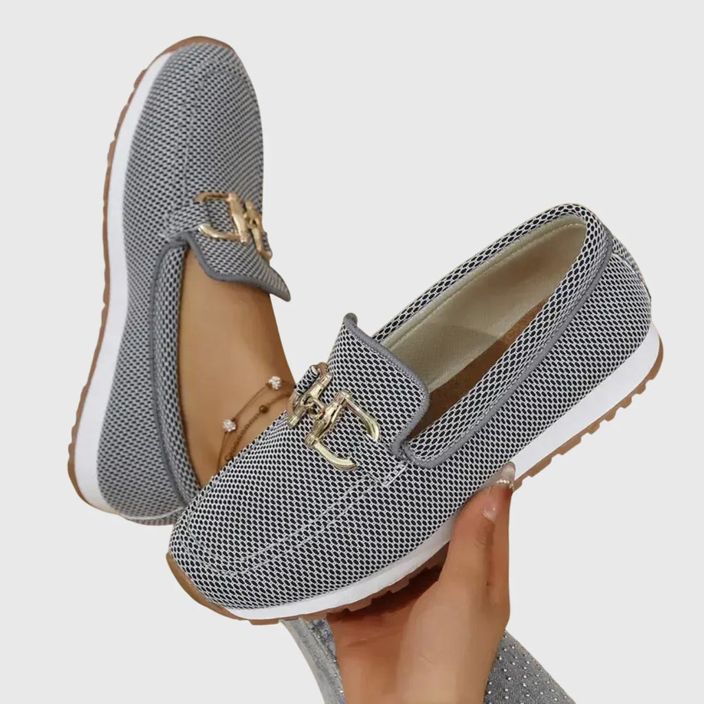 Camilla | Slip-on sportive con dettaglio dorato