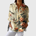 Blusa leggera e colorata con stampa
