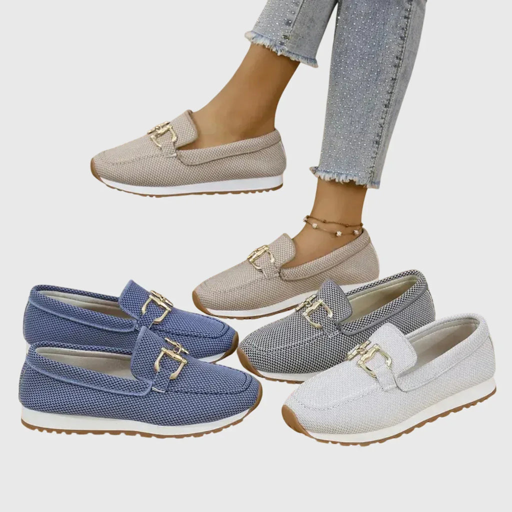 Camilla | Slip-on sportive con dettaglio dorato