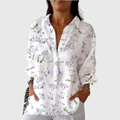 Blusa leggera e colorata con stampa