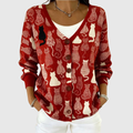 Cardigan in Maglia Confortevole Bottonato