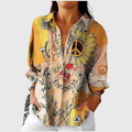 Blusa leggera e colorata con stampa