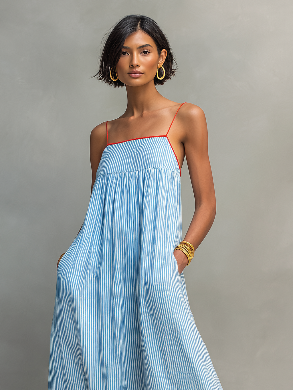 Priscille | Robe Brise Méditerranéenne
