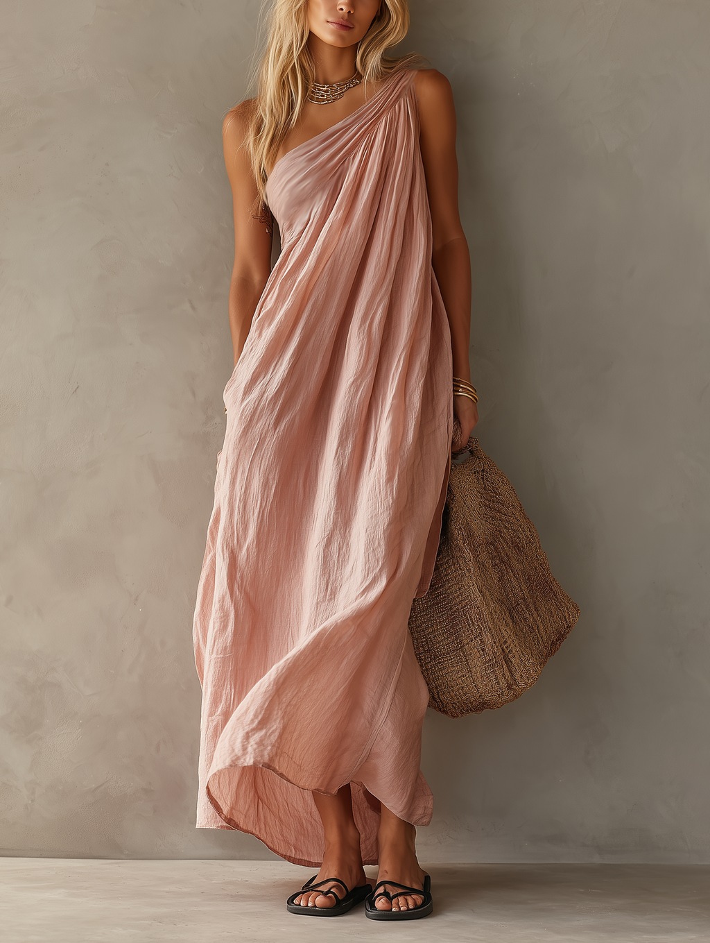 Éliane | Robe Maxi Brise Éternelle