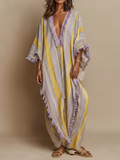 Margot | Robe Maxi Rayée Bicolore