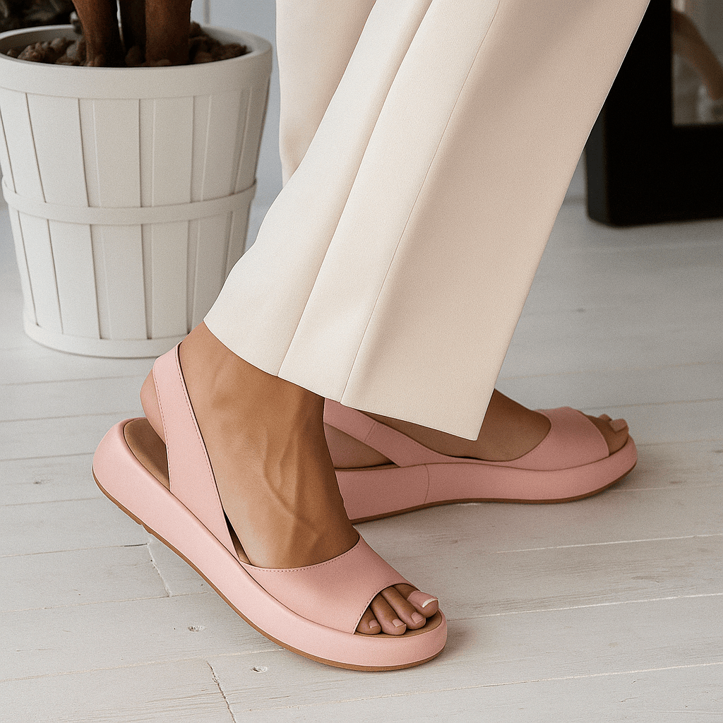 Letizia | Sandalo ortopedico elegante con plantare comfort