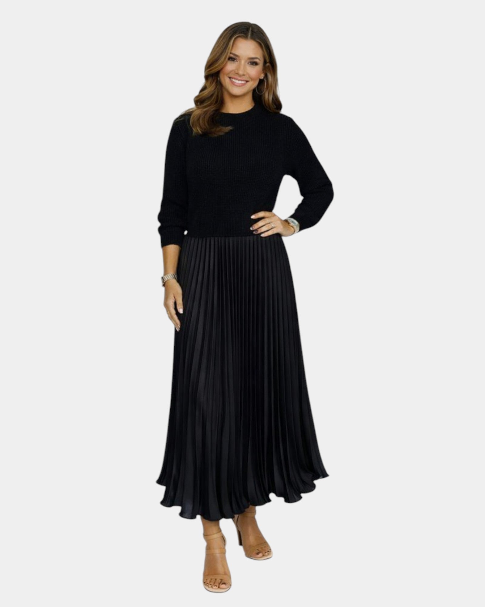 Béatris | Robe effet blouse