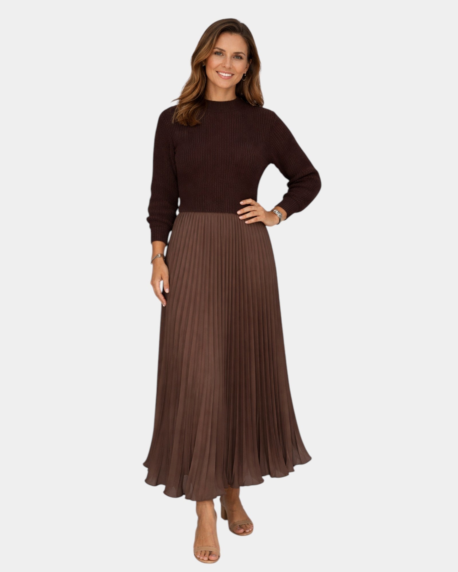 Béatris | Robe effet blouse