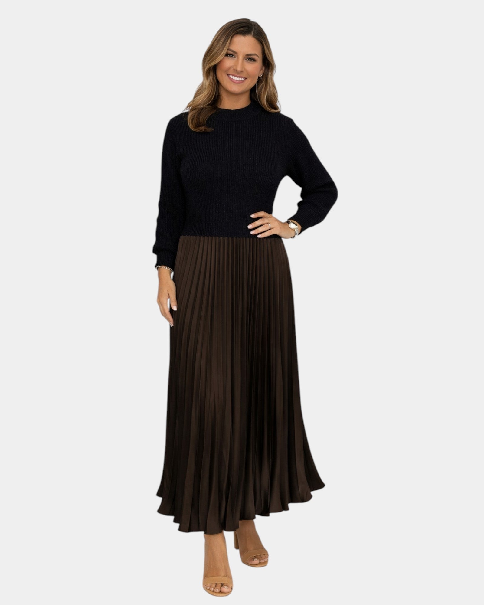 Béatris | Robe effet blouse