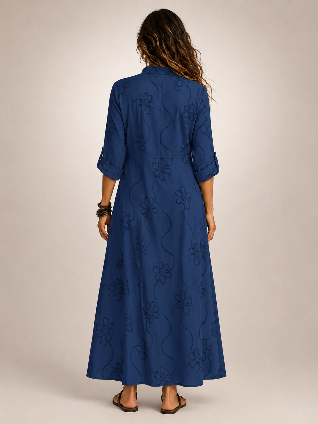 Perle | Robe d'Été Fleurie, Amincissante
