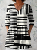 Capri | Blouse longue à col en V