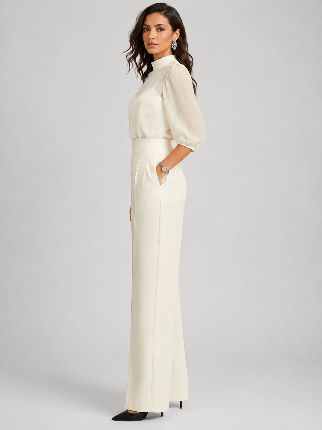 Amarante | Ensemble Chiffon 3 Pièces