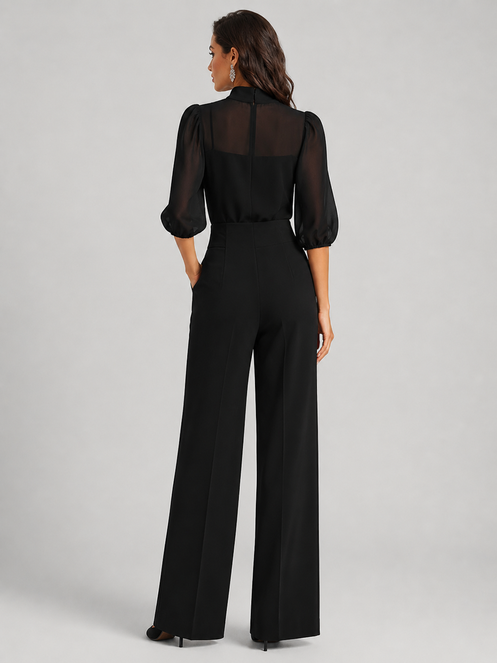Amarante | Ensemble Chiffon 3 Pièces