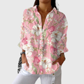 Blusa leggera e colorata con stampa