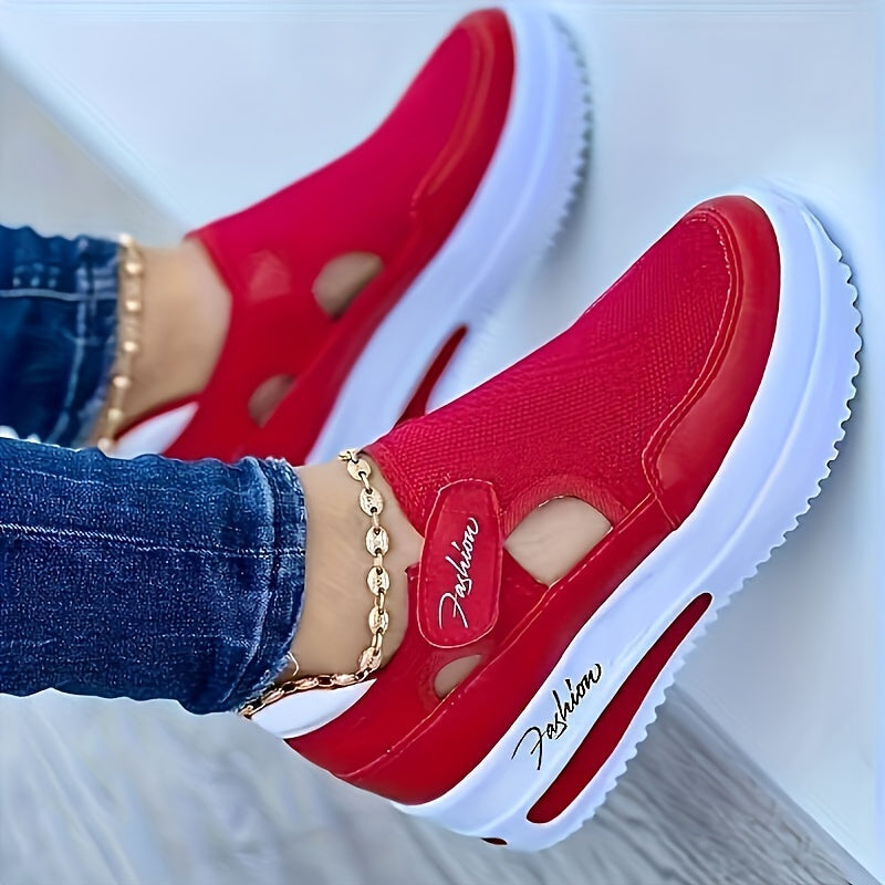 Scarpe da ginnastica traspiranti slip-on con comfort stabile