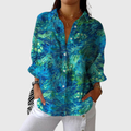 Blusa stampata leggera e colorata