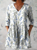 Kara | Blouse longue à col en V