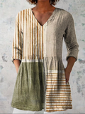 Halley | Blouse longue à col en V