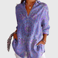 Blusa leggera e colorata con stampa