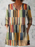 Farrah | Blouse longue à col en V