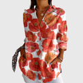 Blusa leggera e colorata con stampa