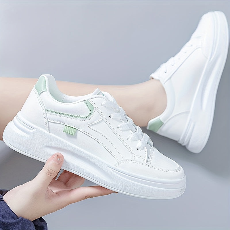 Sneakers bianche chic comfort leggero
