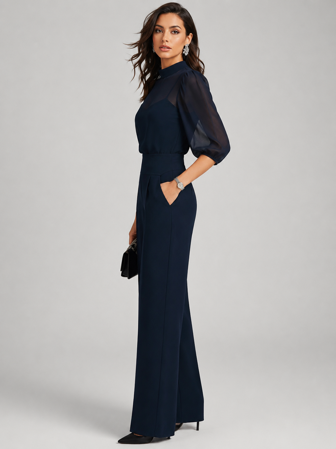 Amarante | Ensemble Chiffon 3 Pièces