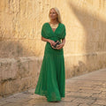 Amandine | Robe élégante verte