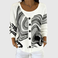 Cardigan in Maglia Confortevole con Bottoni