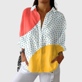 Blusa leggera e colorata con stampa