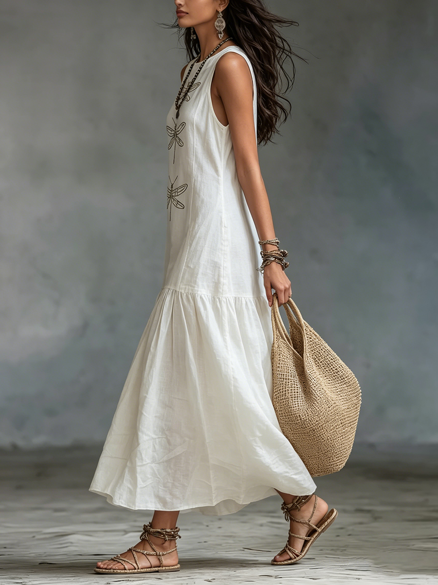 Guenièvre | Robe Maxi Sans Manches