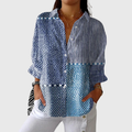 Blusa leggera e colorata con stampa
