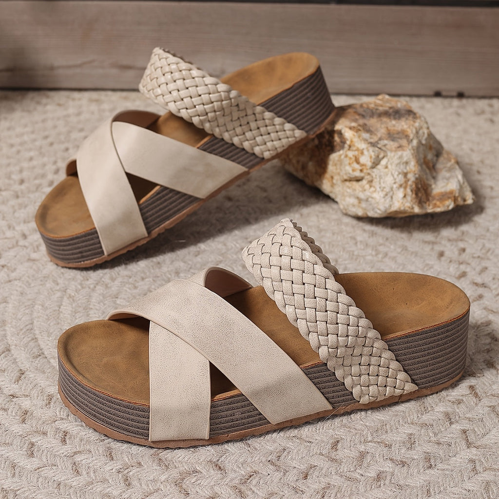 Sandali Eleganza Intrecciata