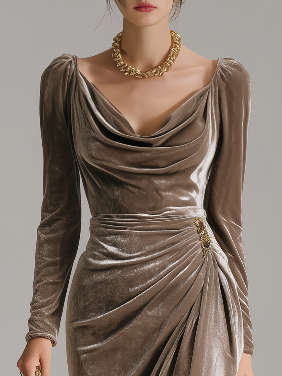 Arabelle | Robe Midi Élégante