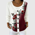 Cardigan in Maglia Confortevole Bottonato