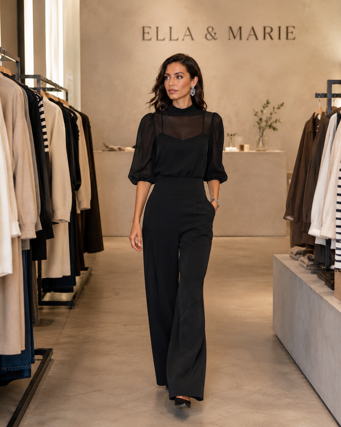 Amarante | Ensemble Chiffon 3 Pièces