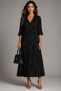 Ambre | Robe d'Été Fleurie Amincissante