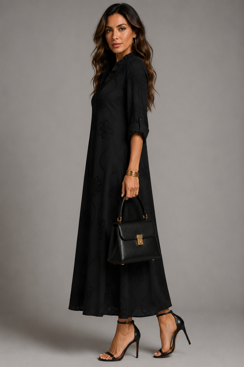 Ambre | Robe d'Été Fleurie Amincissante
