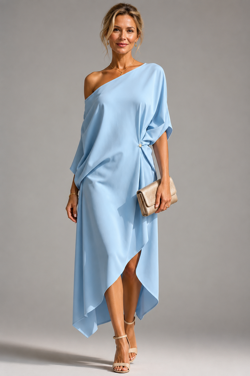 Camila | Robe Asymétrique Élégante