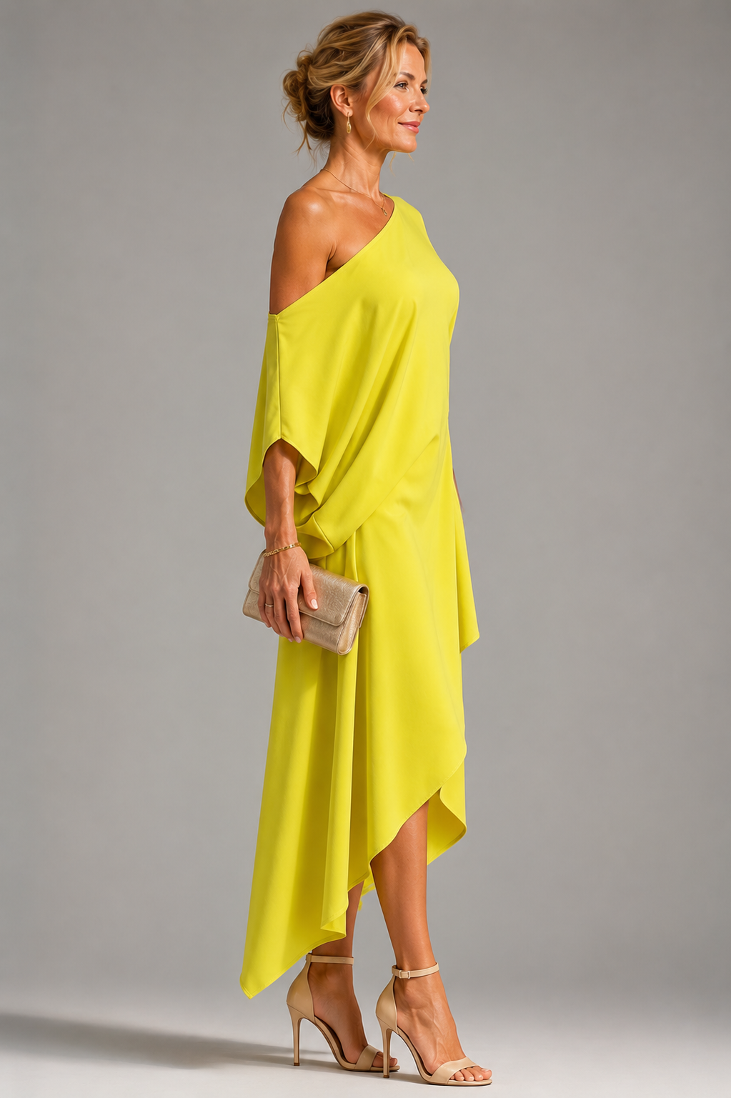 Camila | Robe Asymétrique Élégante