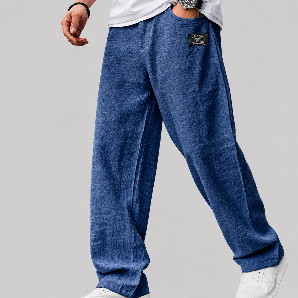 Marc | Pantalon Casual Chic en Lin Premium