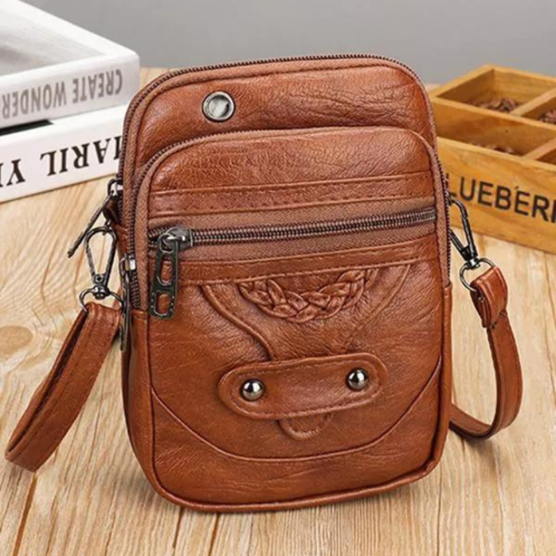 Laura™ | Borsa in Pelle Strutturata