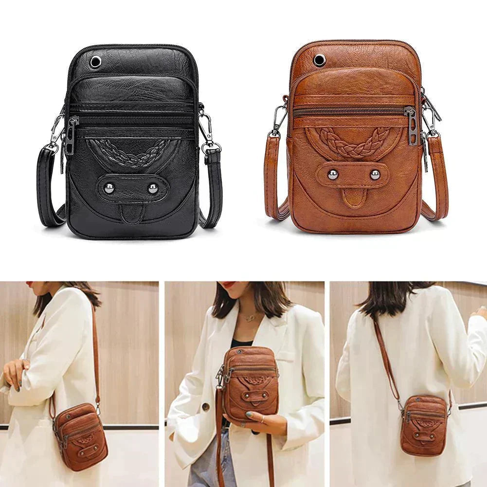 Laura™ | Borsa in Pelle Strutturata