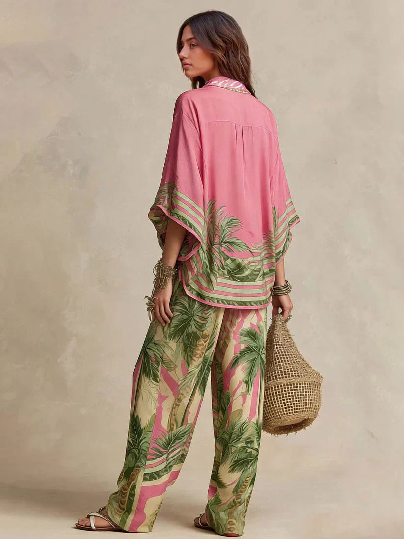 Marisol | Ensemble kimono en soie et coton