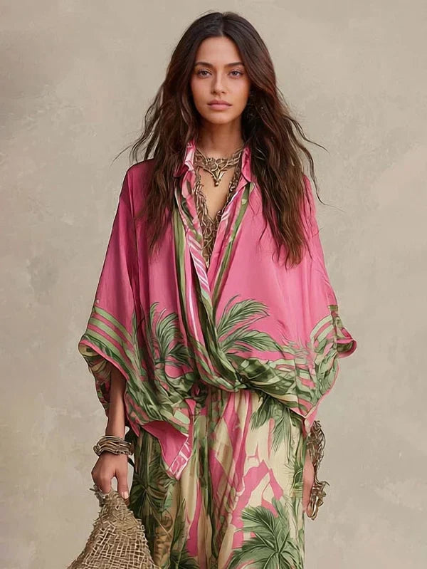 Marisol | Ensemble kimono en soie et coton