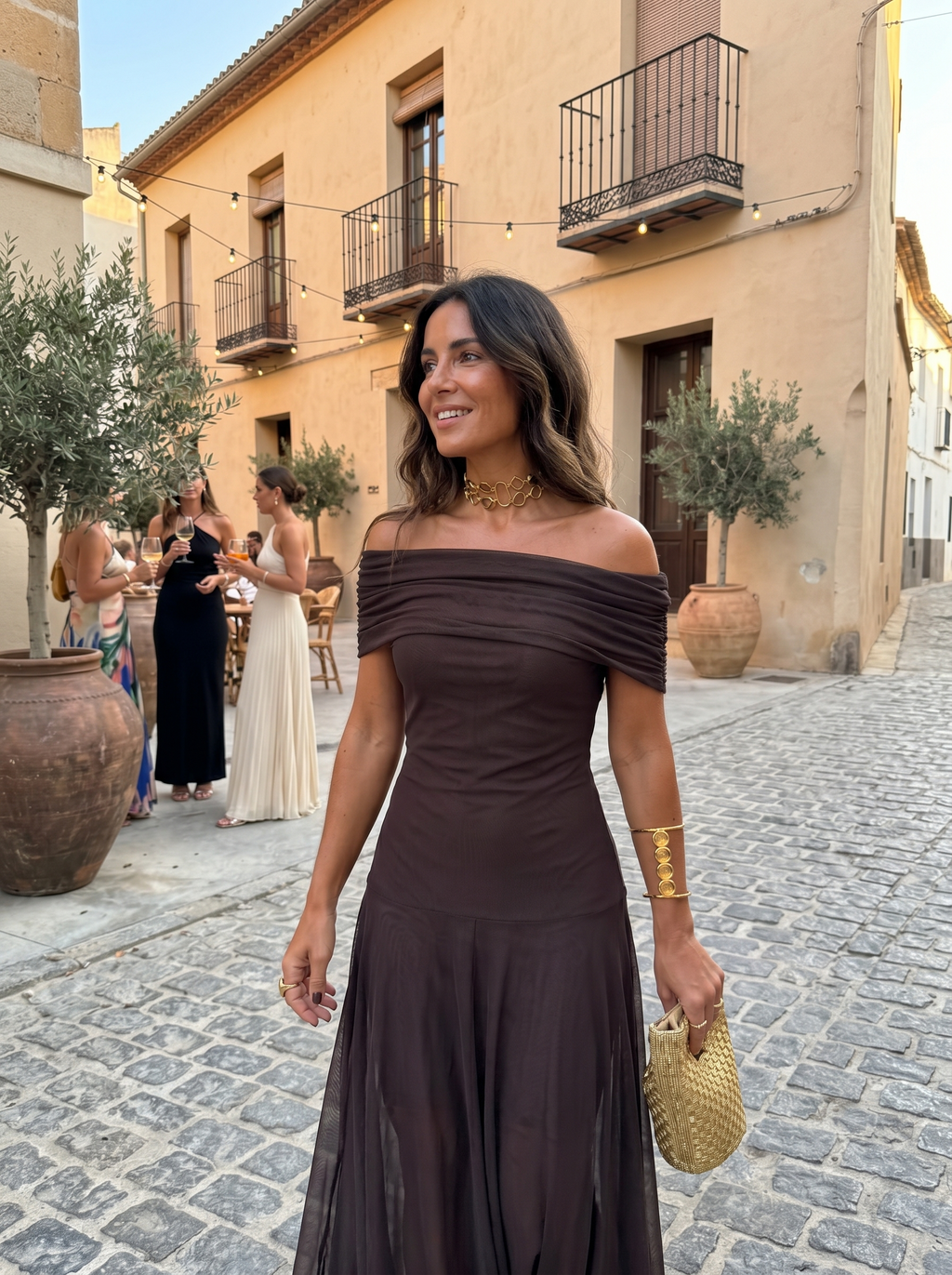 Jeanine | Robe longue élégante et épurée