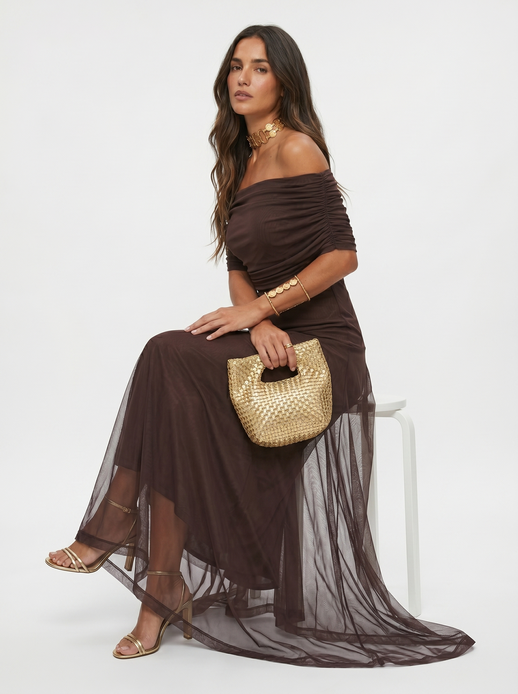 Jeanine | Robe longue élégante et épurée