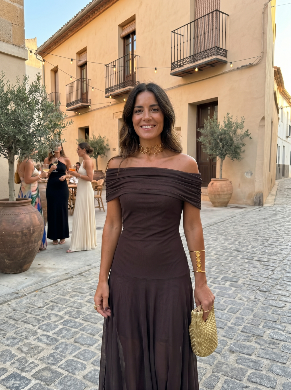 Jeanine | Robe longue élégante et épurée